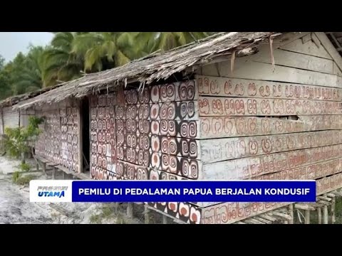 PEMILU DI PEDALAMAN PAPUA BERJALAN KONDUSIF