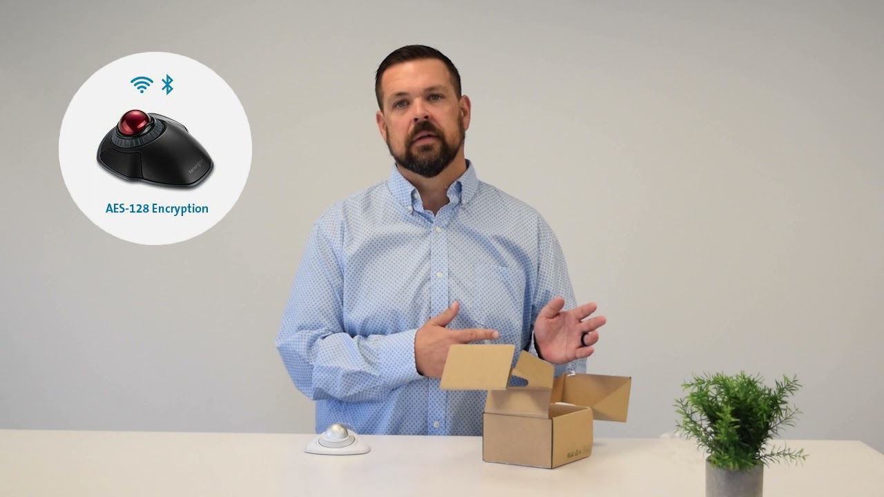 Kensington Unboxed: Orbit Wireless Trackball with Scroll Ring