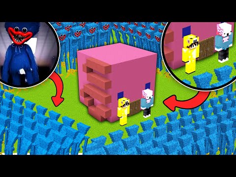 1.000.000 HUGGY WUGGY VS YMİRLP EV!! | Minecraft