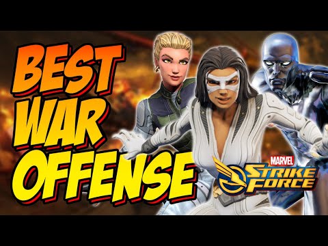 Best War Offense Teams - Marvel Strike Force - July 2021