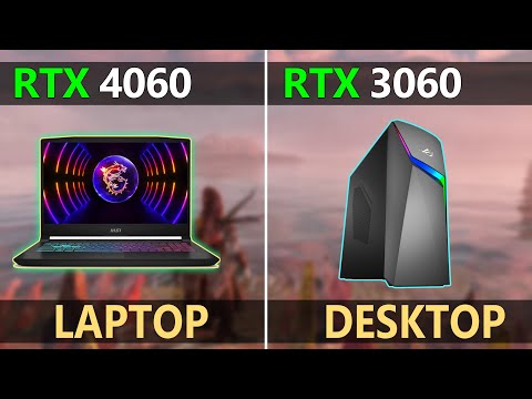 RTX 4060 Laptop vs RTX 3060 Desktop | 1080P Gaming Test – Which One Wins? 🎮🔥