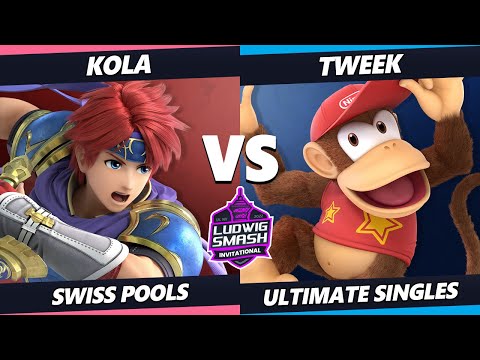 Ludwig Invitational - Kola (Roy) Vs. Tweek (Diddy Kong) SSBU Ultimate Tournament