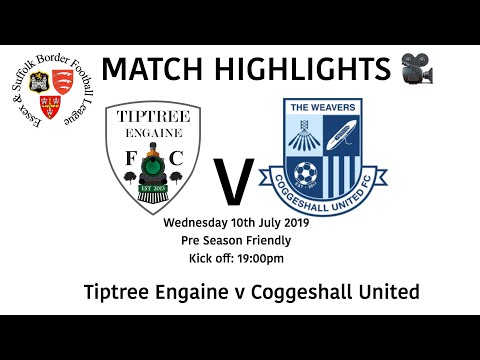MATCH HIGHLIGHTS 🎥| Tiptree Engaine 1-0 Coggeshall United - PRE SEASON FRIENDLY