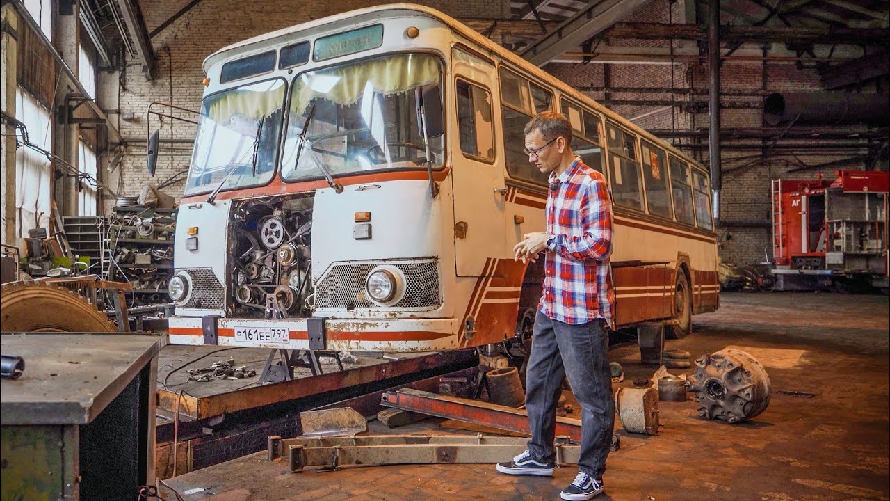 СОВРЕМЕННАЯ ПНЕВМОПОДВЕСКА НА ЛИАЗ 677