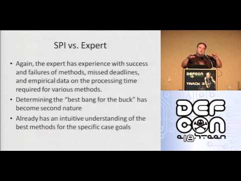 Defcon 18   A New approach to forensic methodology   David C smith Samuel Petreski    Part 