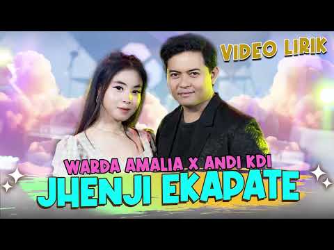 Jhenji Ekapate  - Andi KDI Feat. Warda Amalia | New RGS | Lagu Madura (Lyric Video)