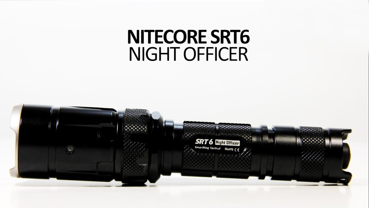 Ліхтар Nitecore SRT6 Night Officer (військовий сірий)