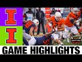 Team Offense vs Team Defense Highlights (First Half) | 2024 Illinois Football Spring Game
