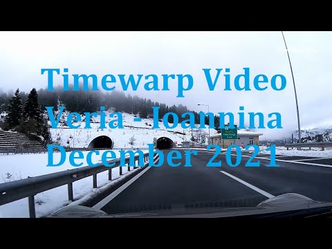 Fast Drive | Greece | Veria - Ioannnina via Egnatia Odos/A2 | Winter 2021