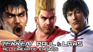 Download lagu PAUL PHOENIX & MARSHALL/FOREST LAW - All Cinematic Endings in TEKKEN Series (1994-2017) mp3