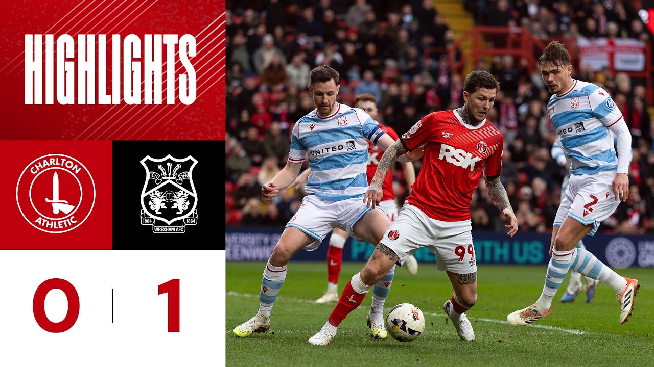 Charlton Athletic vs Wrexham Highlights