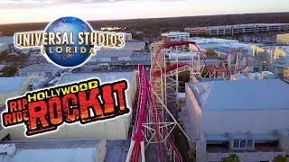 2019 Hollywood Rip Ride Rockit Roller Coaster On Ride Front Seat HD POV Universal Studios Orlando