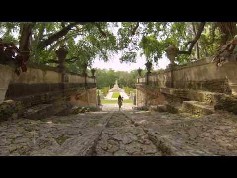 Wife and I at the Villa Vizcaya Mansion in Miami where IronMan 3 was filmed (Shot with GoPro 3)