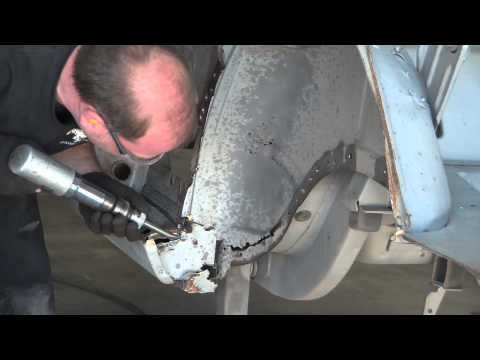 Scott Drake Wheel Well & Quarter Panel Installation on a '67 Mustang