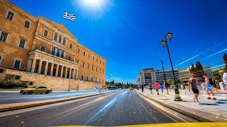 Download lagu 24/7 Scenic City Drive: Athens, Greece | Relaxing Slow TV & Traffic mp3