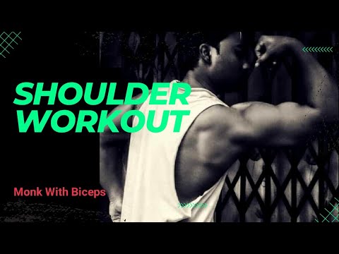 Working for some Greek God delts- Monk With Biceps 🔱