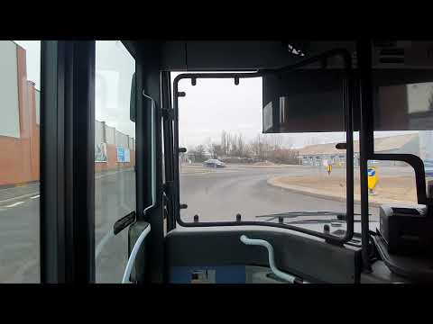 Behind The Door: Route 8 | BX63BCO/5359 - Go North East: Mercedes-Benz Citaro 0530N