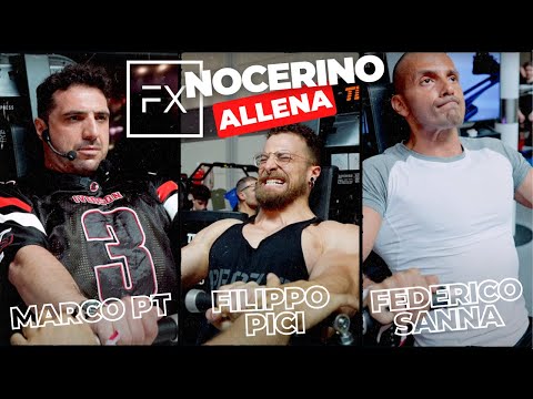 PIERO NOCERINO ALLENA MARCO PT, FILIPPO PICI E FEDERICO SANNA  - COMMENTO DI DOMINGO POLIANDRI