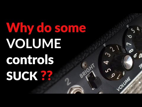 Linear vs log volume controls in guitar amps: Which is best?