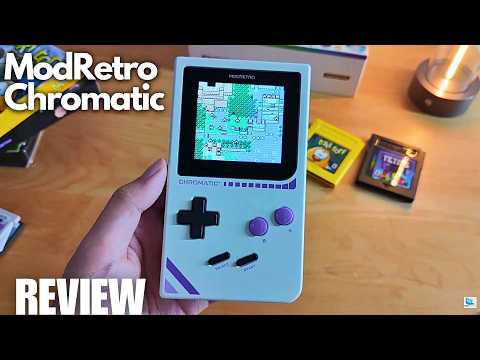 REVIEW: ModRetro Chromatic Retro Handheld Gaming Console like Modern GameBoy x Analogue Pocket?