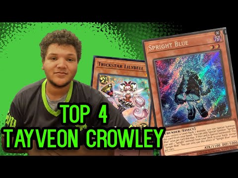 TOP 4 LEXINGTON REGIONAL! Tayveon Crowley's Top 4 Spright Trickstar Deck Profile! Card Monster Con!