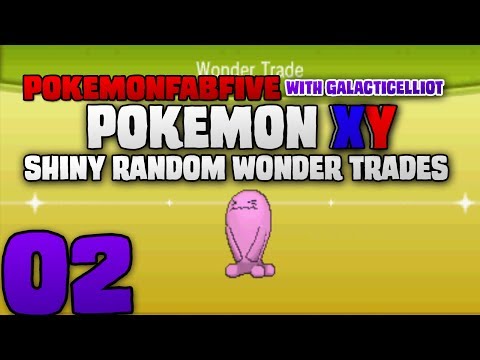 Pokemon X Shiny Random Wonder Trades - Episode 2!