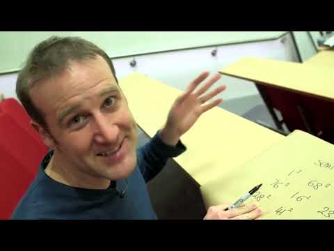 The Parker Square - Numberphile but everytime Parker says Square it gets faster