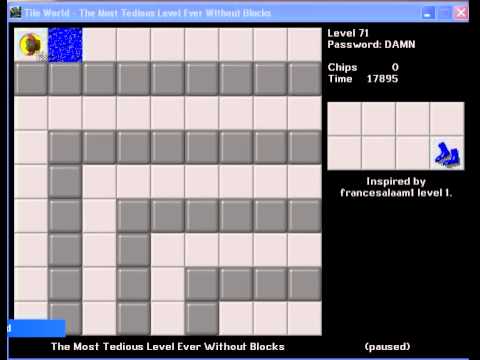 Let's Play Chip's Challenge: TCCLPRejects level 71 part 7
