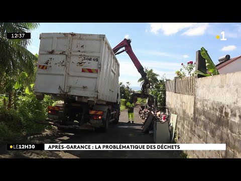 Des déchets jonchent encore les rues de Saint-Benoît. Explications