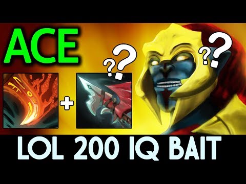 ACE Dota 2 [Huskar] ULT + Hurricane Pike = ??? | LOL 200 IQ BAIT