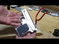 DIY Sheet Metal Self Loading Pistol Episode X Complete And Ready To Fire