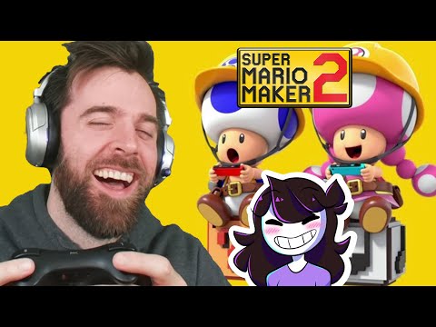 Playing Super Mario Maker 2 with Jaiden