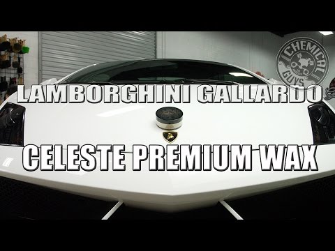 Best Lamborghini Wax - Celeste Dettaglio Chemical Guys Car Care
