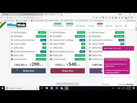 Buy Webhosting for website