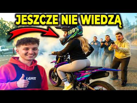 Przebrałem się za KOBIETĘ na SUPERMOTO