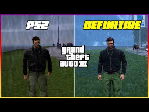 GTA III: PS2 VS DEFINITIVE EDITION | The Ultimate Comparison & Locations