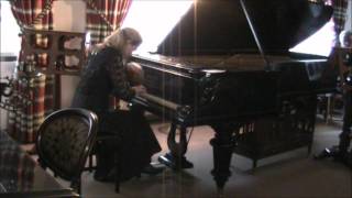 Anna Ivanova plays Liszt's personal Bechstein sn1999 piano in Weimar