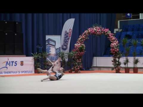 Nastasija Gvozdic   SRB   Seniors   Apparatus Finals   Hoop   Irina Deleanu Cup 2017