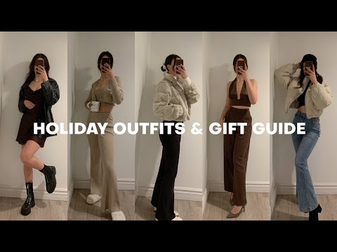 Holiday Gift Guide 2021: holiday outfits, loungewear,...