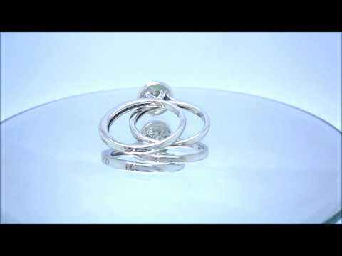 ROUND DIAMOND BEZEL SET ENGAGEMENT RING & BAND 1.20CTW - KNR INC. - 0.8