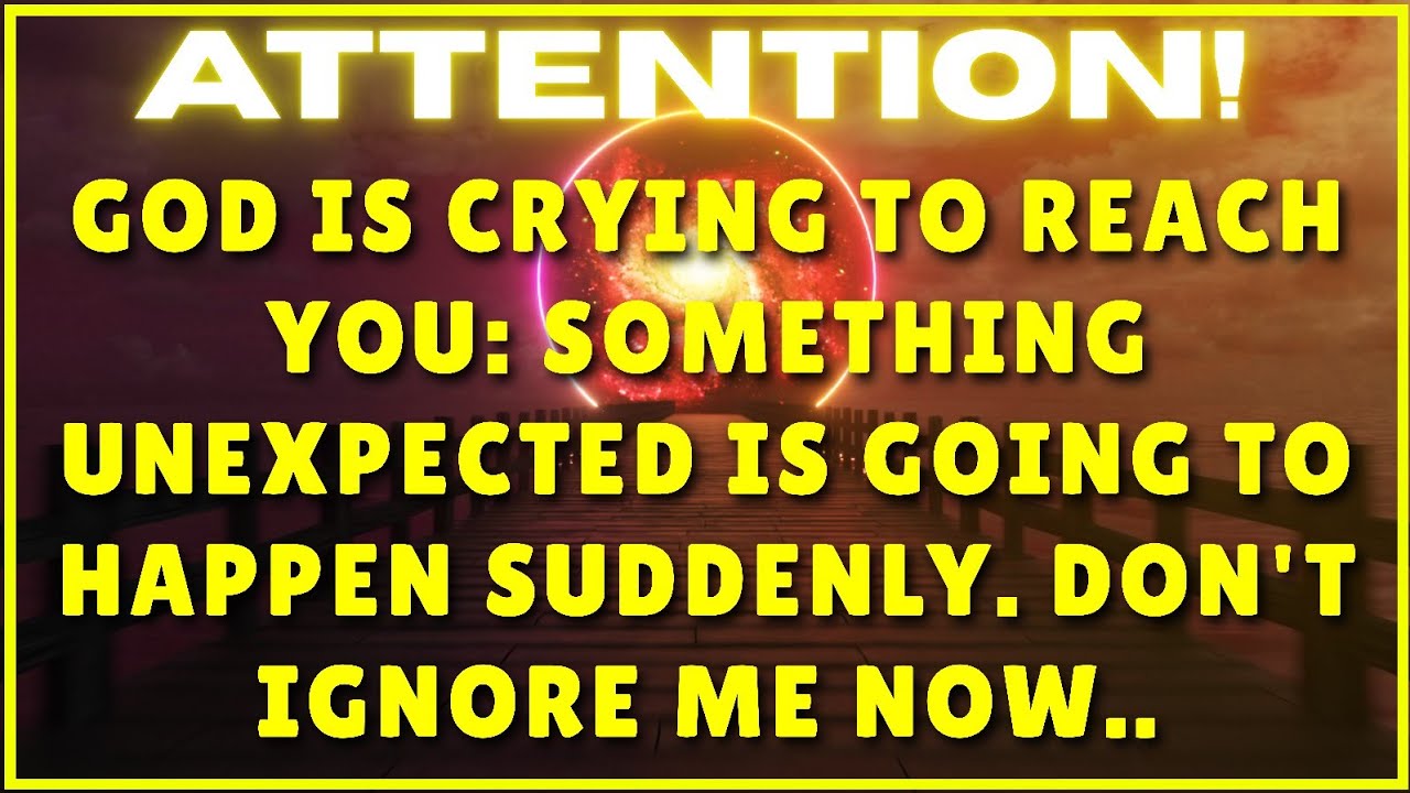 ⚠️ GOD IS WEEPING FOR YOU! A SUDDEN SHIFT IS COMING—DON’T IGNORE THIS URGENT MESSAGE! 🙏🔥Godmessage