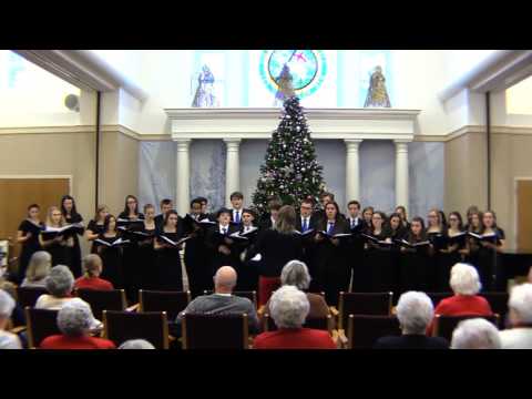 Chorale Performance at Moravian Hall Square - December, 2016