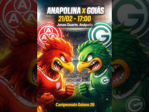 🚨  ANAPOLINA x GOIÁS – PALPITE NOS COMENTÁRIOS!