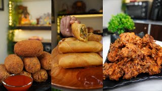 3 Simple Snacks With Chai in just 5 minutes #asmrcooking #shortvideo