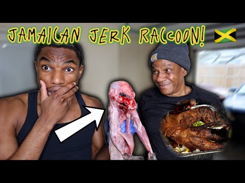Jamaican Jerk Raccoon w/ Lil and Big Phil! | Cooking With Lil Phil EP. 8