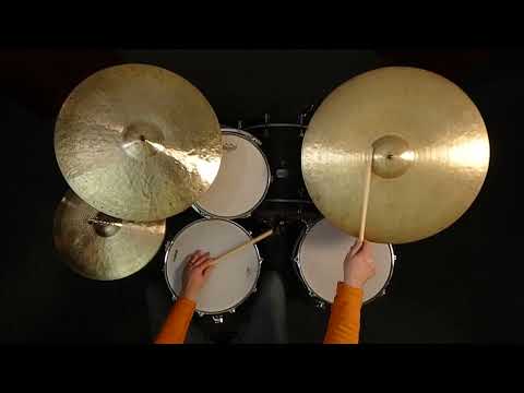 Used Funch Art Blakey Model Ride Cymbal 22" 2347 grams