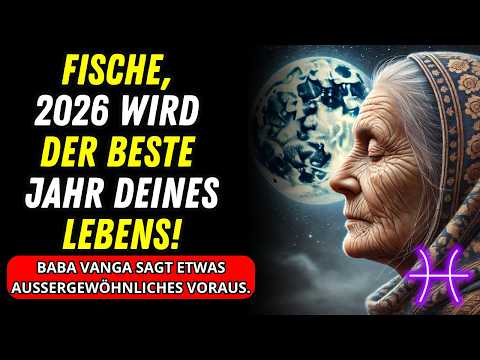 Fische, 2026 wird das beste Jahr Ihres Lebens! Baba Vanga erklärt Ihnen warum.