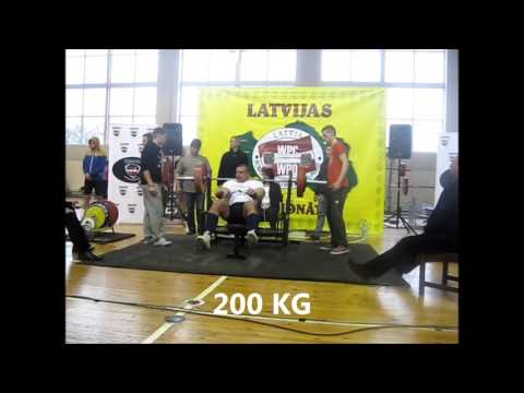 WPC Ādaži / R.Staņislavskis / 4 LV rekordi / Veterānos