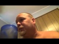 Bull Shitting With A Blue Cup