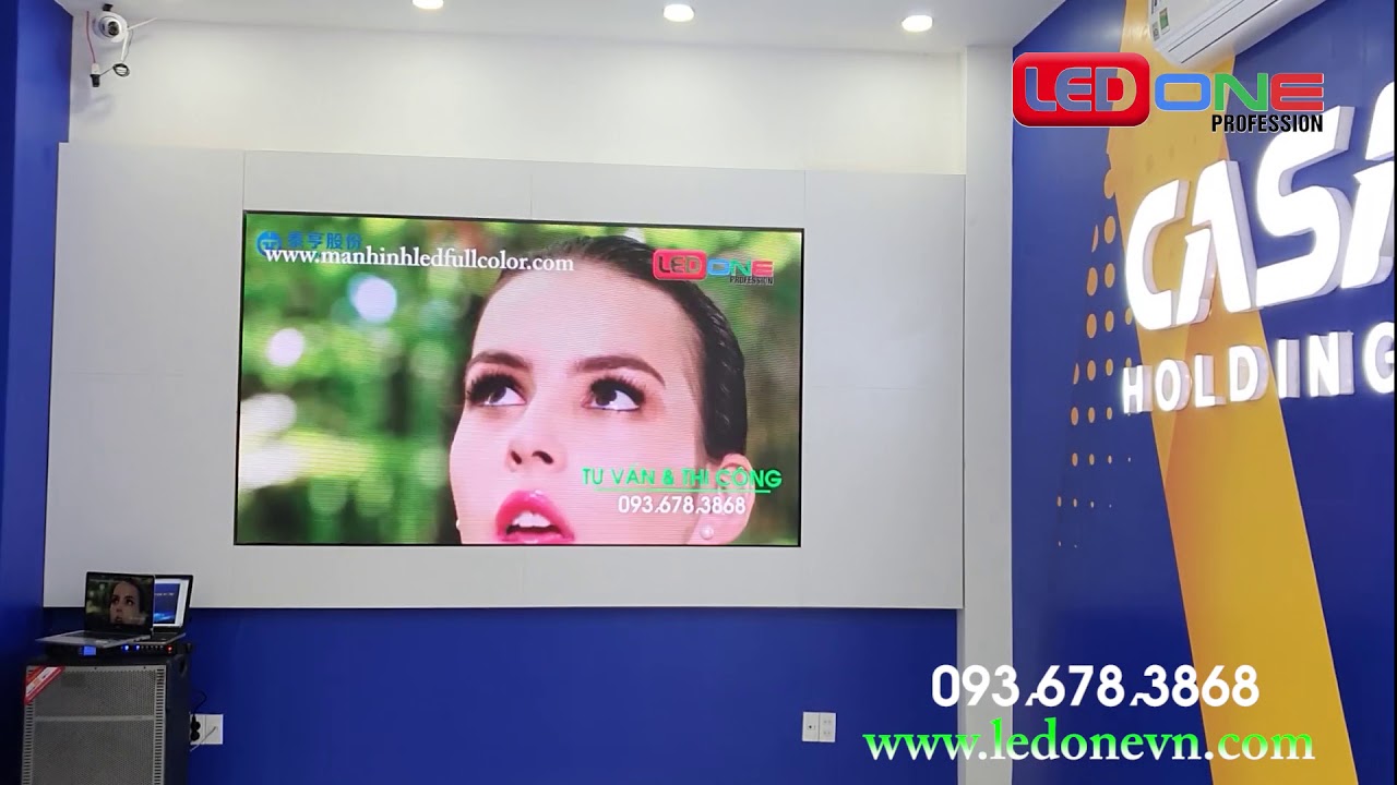 Tập đoàn Hưng Thịnh - Thịnh Hưng Holdings | Ledone thi công dự án thầu màn hình LED P2.5 phòng Họp